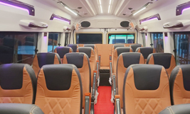 20 seater 2x1 luxury tempo traveller hire delhi - sharma travel agents