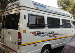 12 seater tempo traveller hire - sharma travel agents